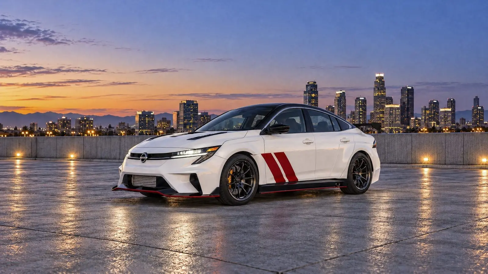 Conceptul Nissan Sentra Spec-V este un șoc SEMA Star plin de părți NISMO